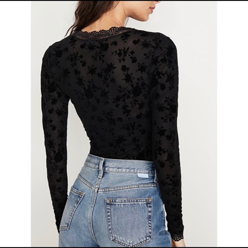 LAST ONE!🖤FREE PEOPLE bodysuit - Picture 6 of 6